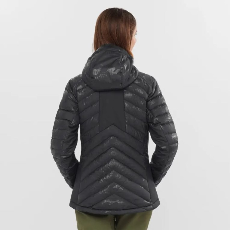 Black Salomon Essential Xwarm Down Women's Insulated Jackets | IE XC9035